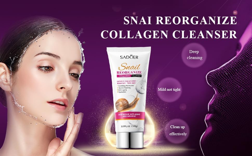6-Piece Snail Collagen Set - Complete Skincare Routine