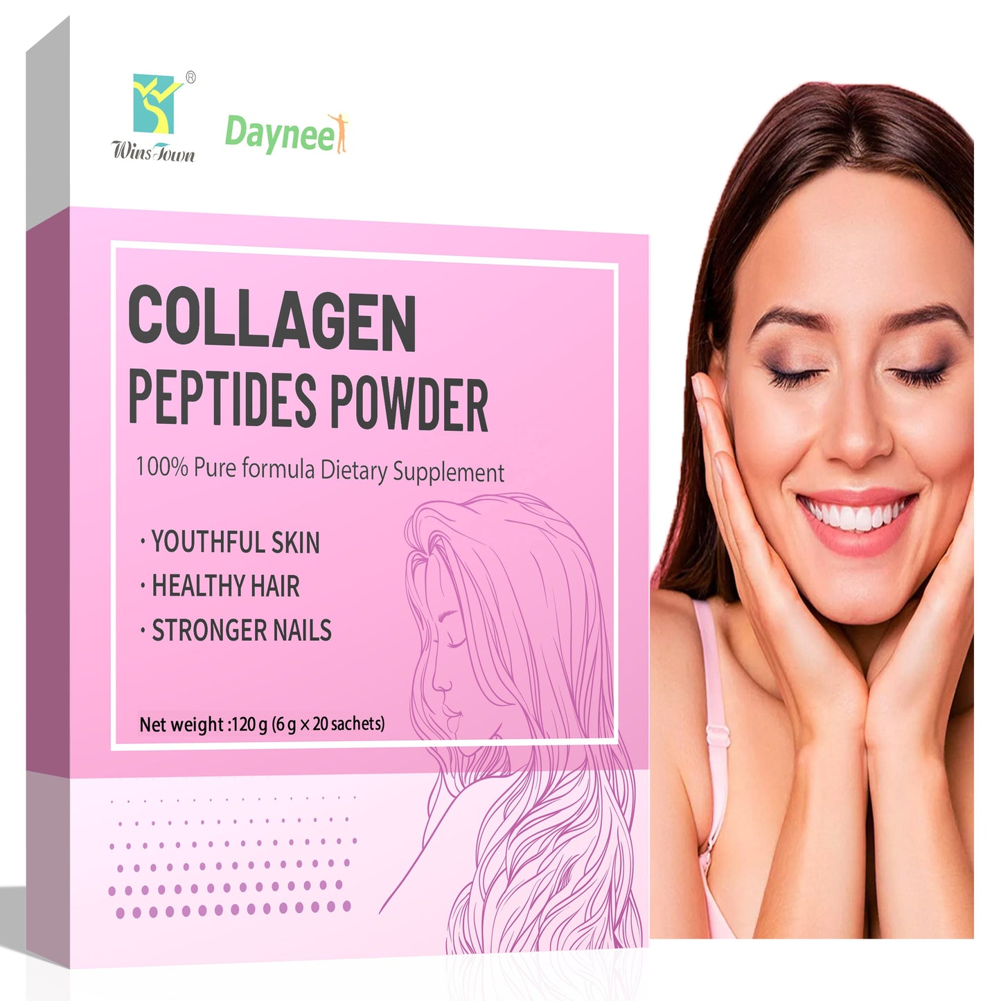 Premium Collagen Peptides Powder Revitalize Your Skin, Hair, and Joints