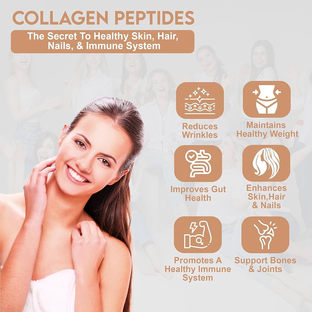 Premium Collagen Peptides Powder Revitalize Your Skin, Hair, and Joints
