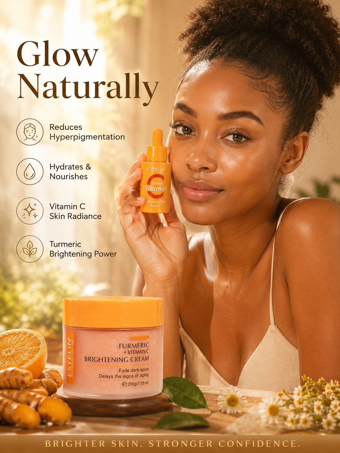 Vitamin C + Turmeric Glow Boost 2 in 1 Combo