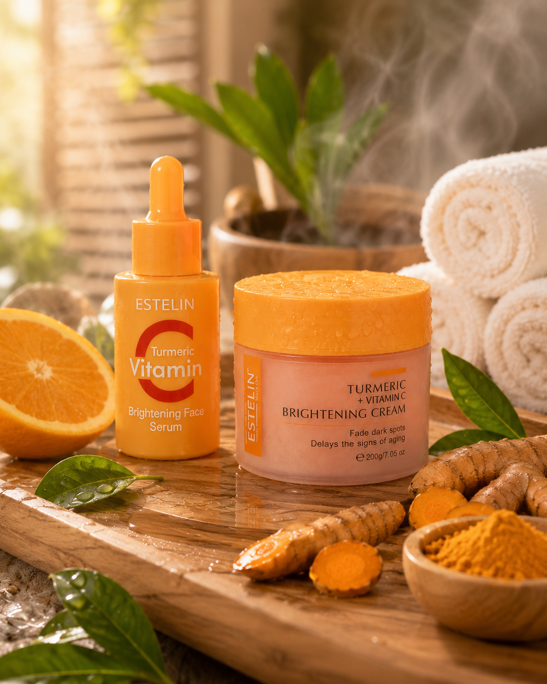 Vitamin C + Turmeric Glow Boost 2 in 1 Combo