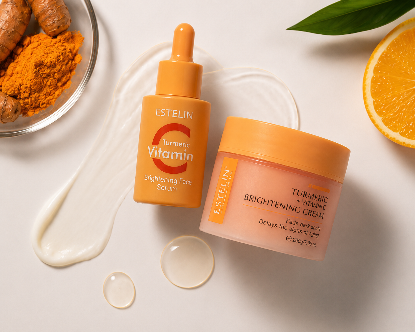 Vitamin C + Turmeric Glow Boost 2 in 1 Combo