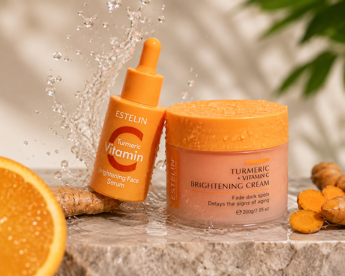 Vitamin C + Turmeric Glow Boost 2 in 1 Combo