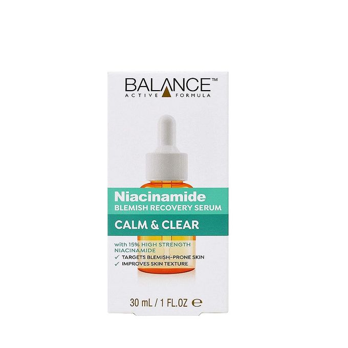 Balance Active Formula 15% Niacinamide Blemish Recovery Serum (30ml) - Calm & Clear