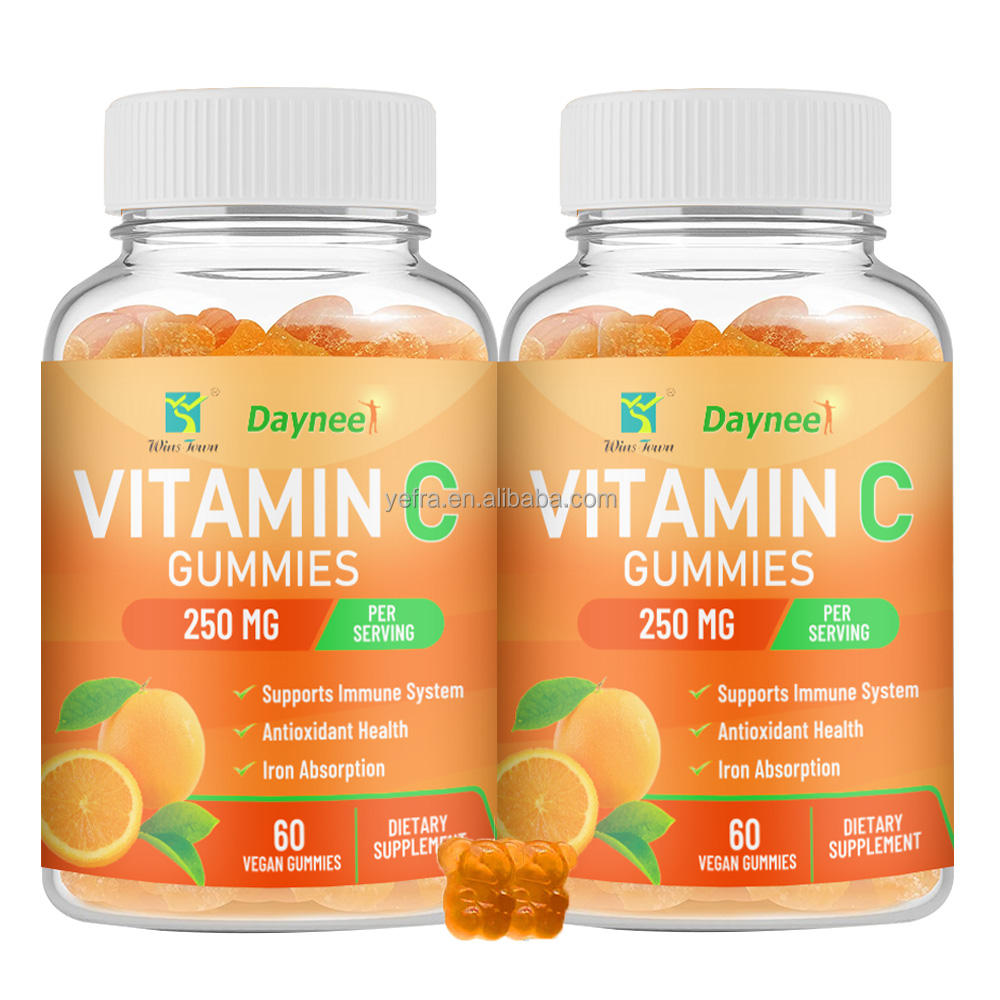 Immune Boosting Delight: 250 mg Vitamin C Gummies for Optimal Health