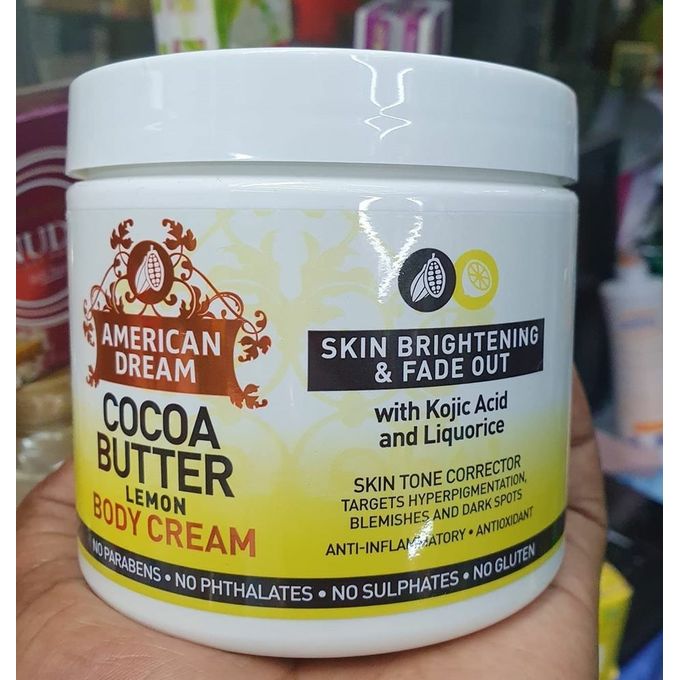 Experience the Luxurious Softness of American Dream Cocoa Butter Creams