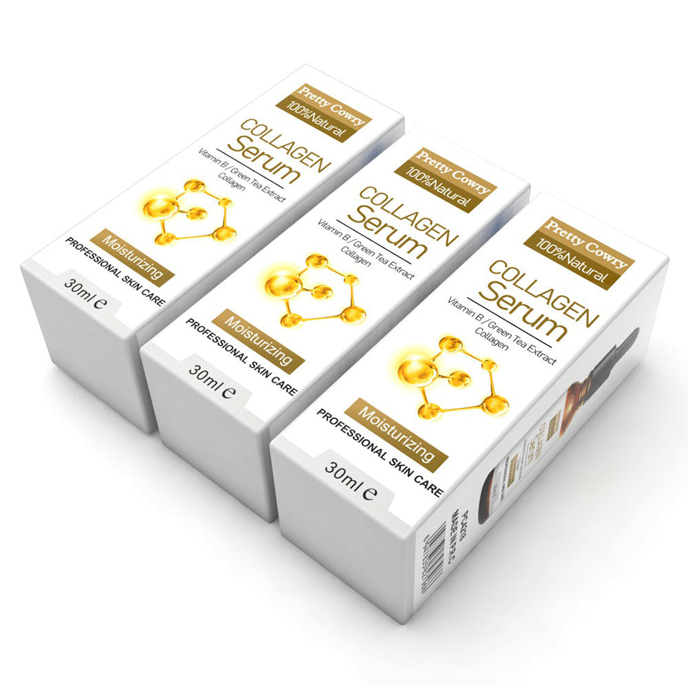 3 in 1 Collagen Face Serum Anti Aging Serum Reduces Wrinkles, Heals and Repairs Skin - Collagen Serum for All Skin Types