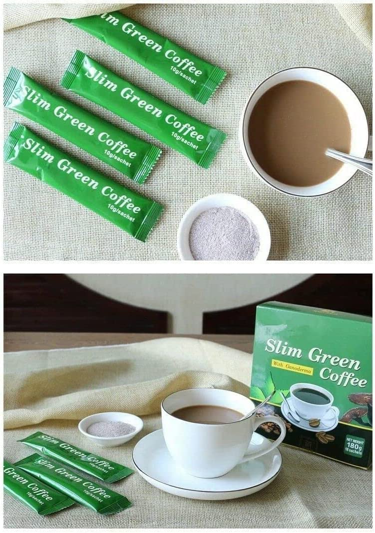 Slim Green Coffee with Ganoderma Mushroom for Weightloss