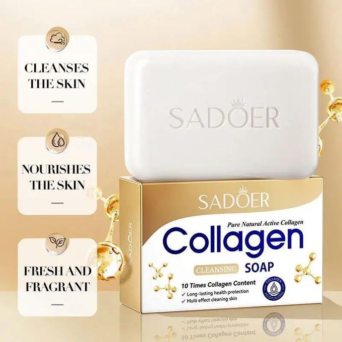 Collagen 3-in-1 Combo – Body Lotion, Cleanser & Soap for Firm, Radiant and Youthful Skin