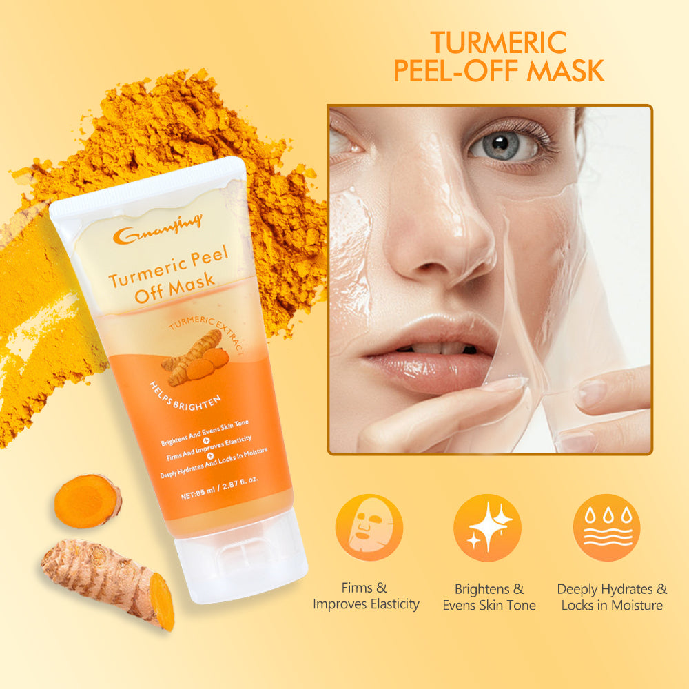 Turmeric & Retinol Overnight Peel-Off Mask – Even Skin Tone & Tightening