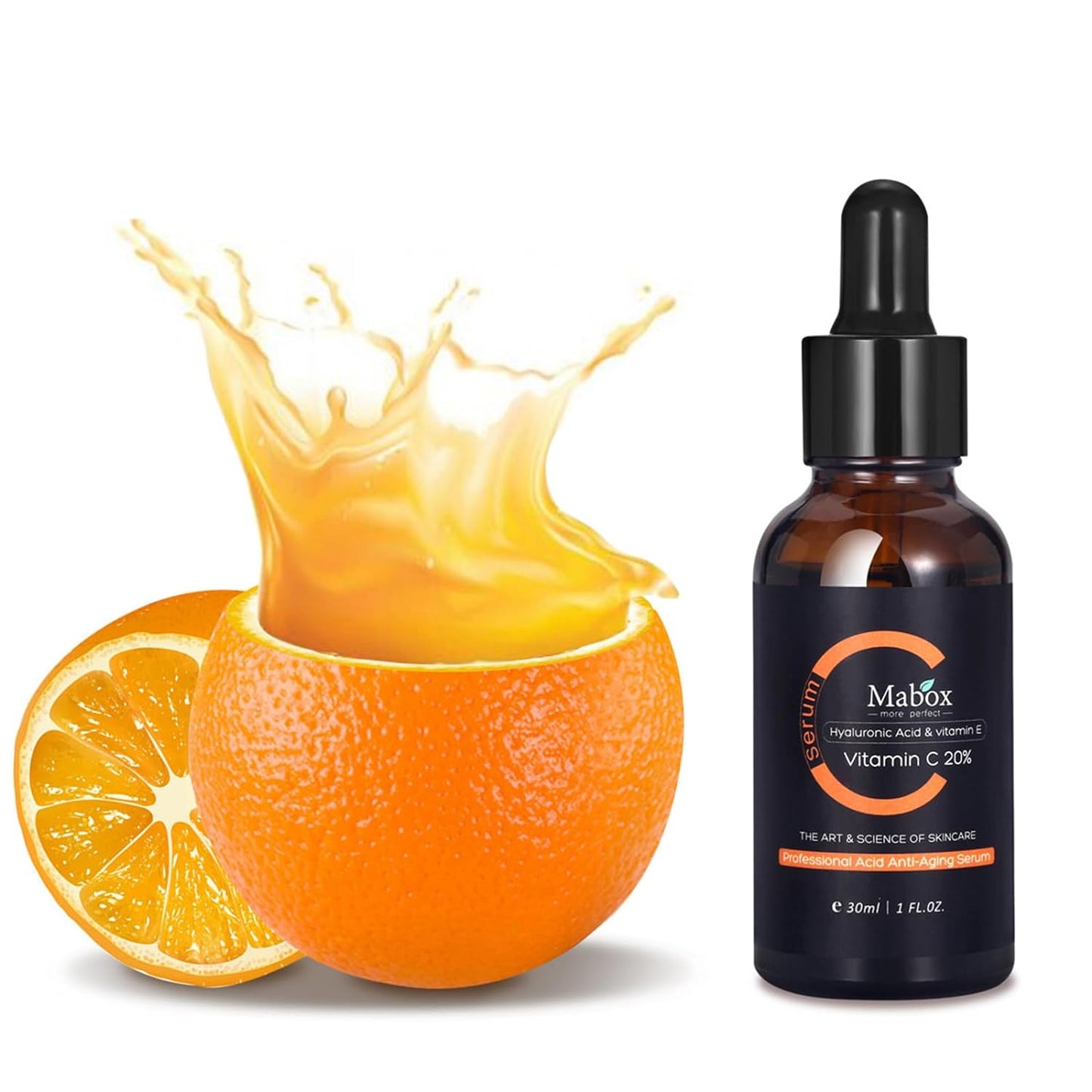 Radiant Glow Vitamin C Serum by Mabox - Brighten, Hydrate, and Rejuvenate Your Skin!