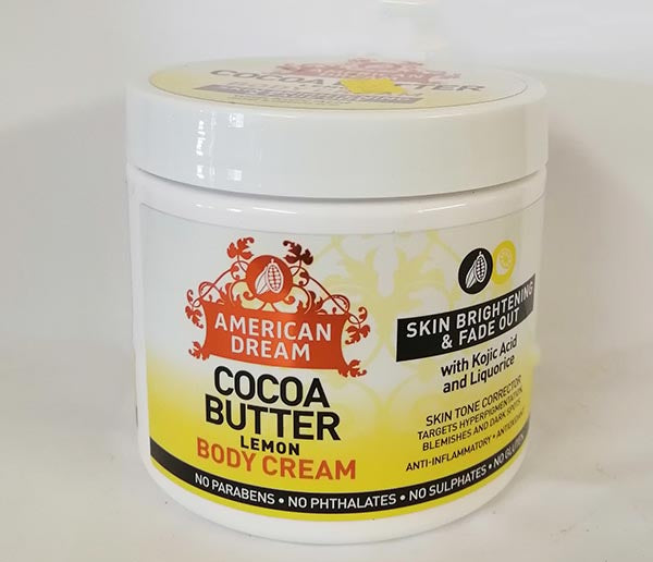 Experience the Luxurious Softness of American Dream Cocoa Butter Creams