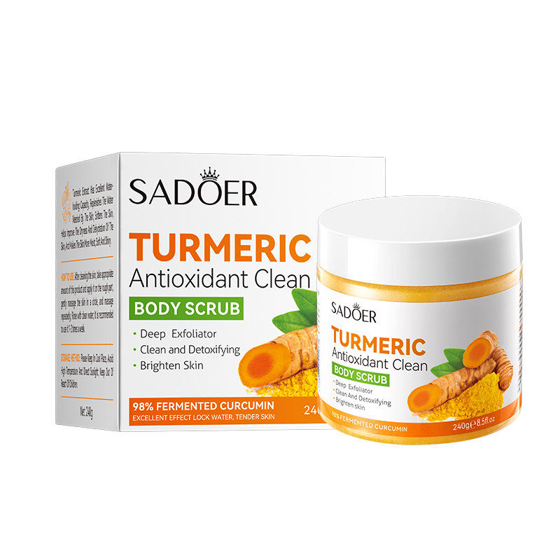 Organic Turmeric Antioxidant Exfoliating Anti Wrinkle Scrub