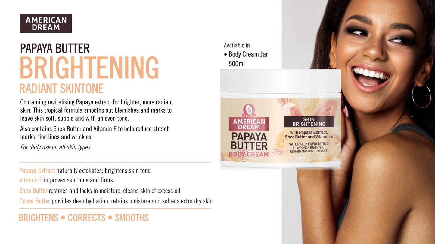 Experience the Luxurious Softness of American Dream Cocoa Butter Creams