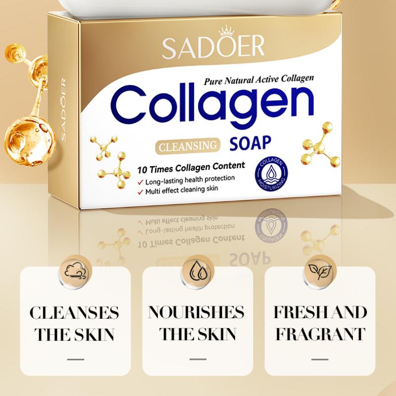Collagen 3-in-1 Combo – Body Lotion, Cleanser & Soap for Firm, Radiant and Youthful Skin
