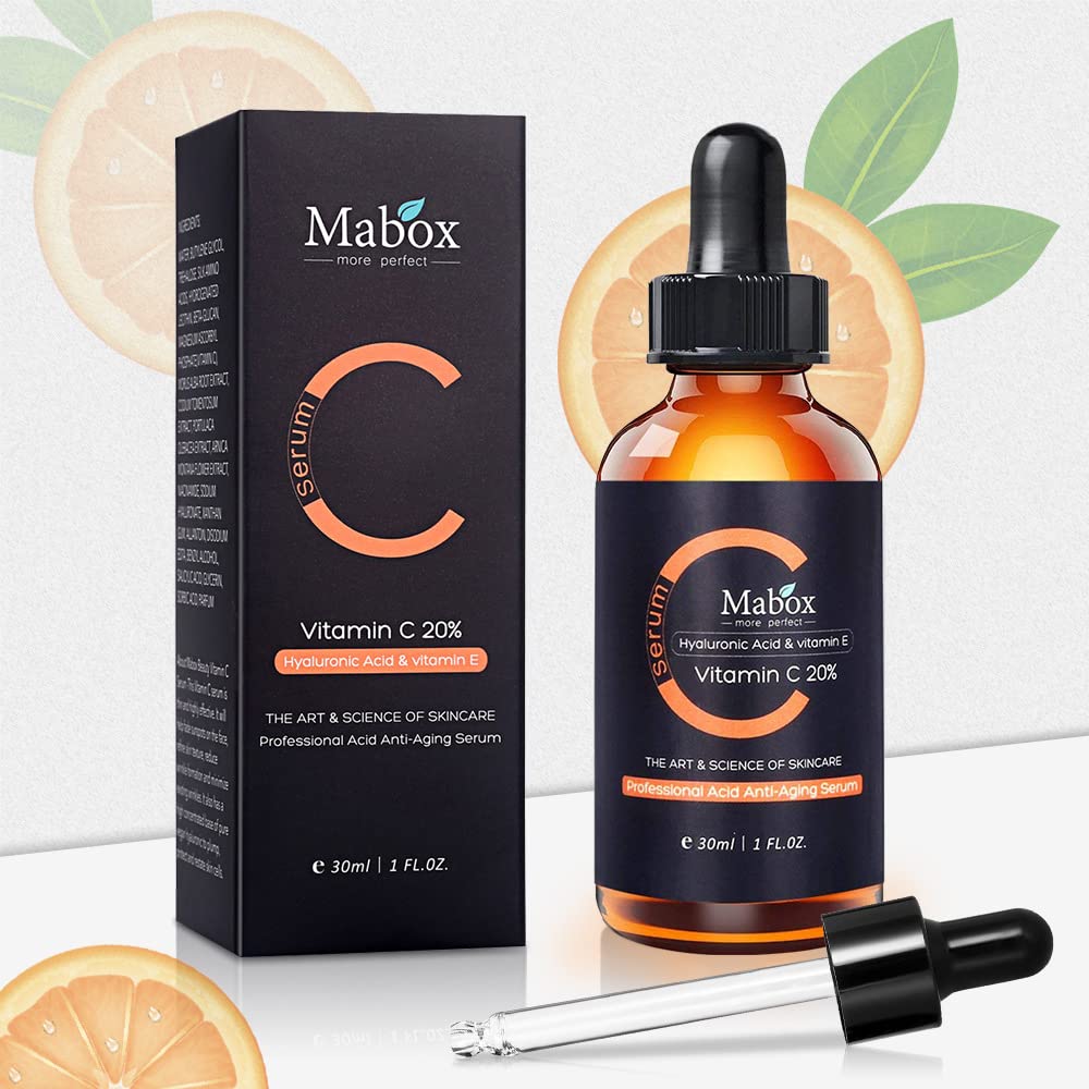 Radiant Glow Vitamin C Serum by Mabox - Brighten, Hydrate, and Rejuvenate Your Skin!