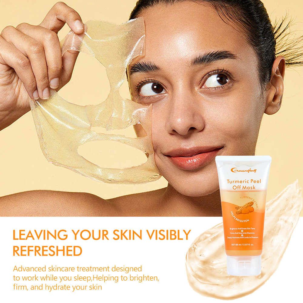 Turmeric & Retinol Overnight Peel-Off Mask – Even Skin Tone & Tightening