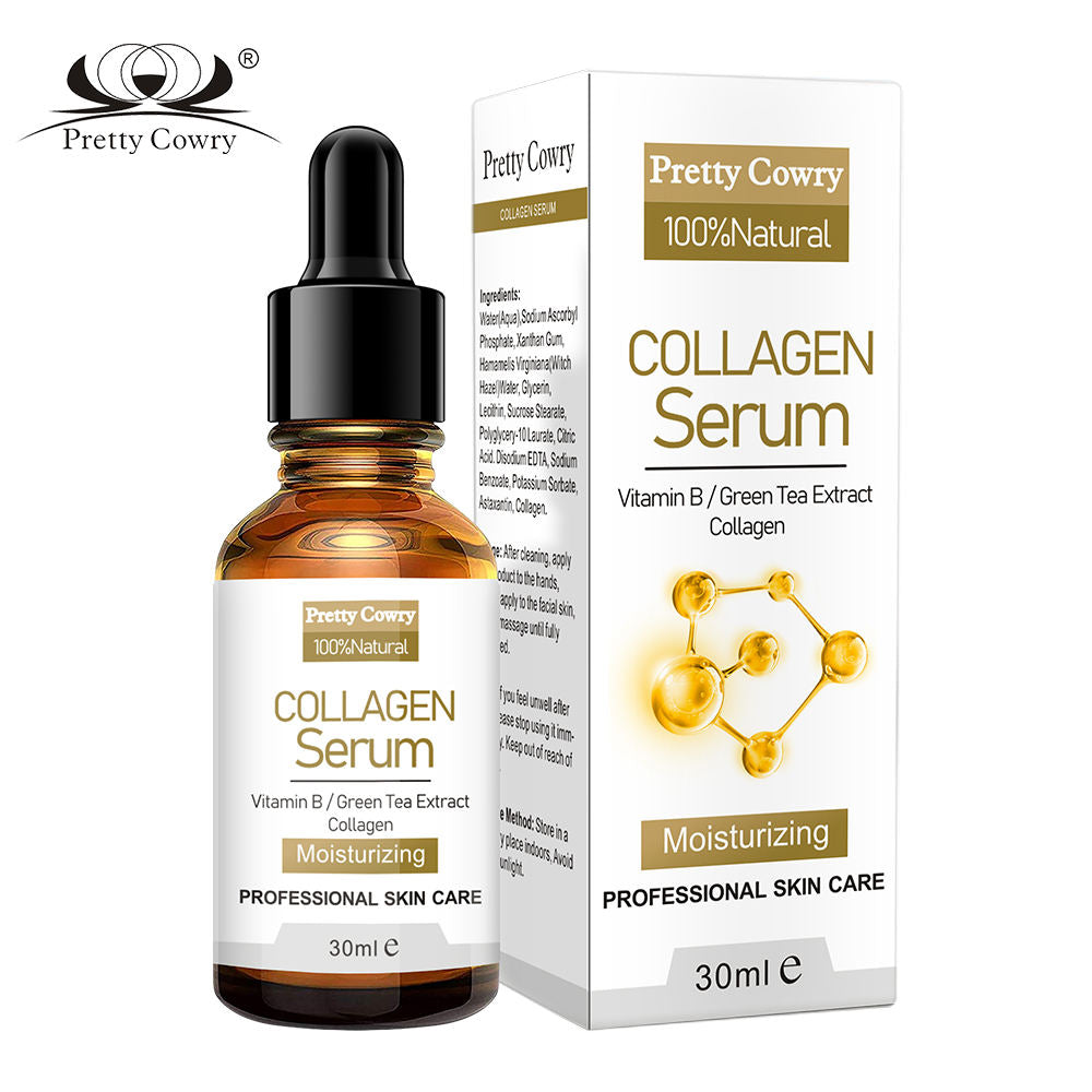 3 in 1 Collagen Face Serum Anti Aging Serum Reduces Wrinkles, Heals and Repairs Skin - Collagen Serum for All Skin Types