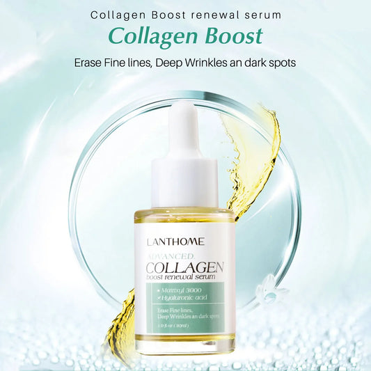 Advanced Collagen Boost  Anti-Aging, Anti-Wrinkle Renewal Serum: Revive & Renew, Ageless Radiance