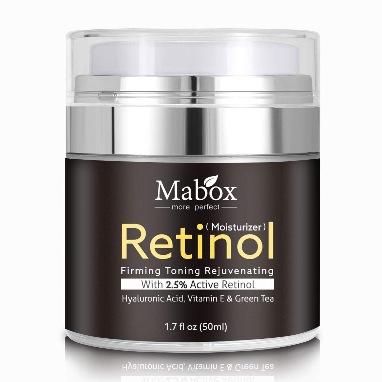 MaBox Retinol Moisturizer with Hyaluronic acid  Green Tea, Shea Butter, and Glycerin - Face Cream for All Skin Types" (Copy) (Copy)