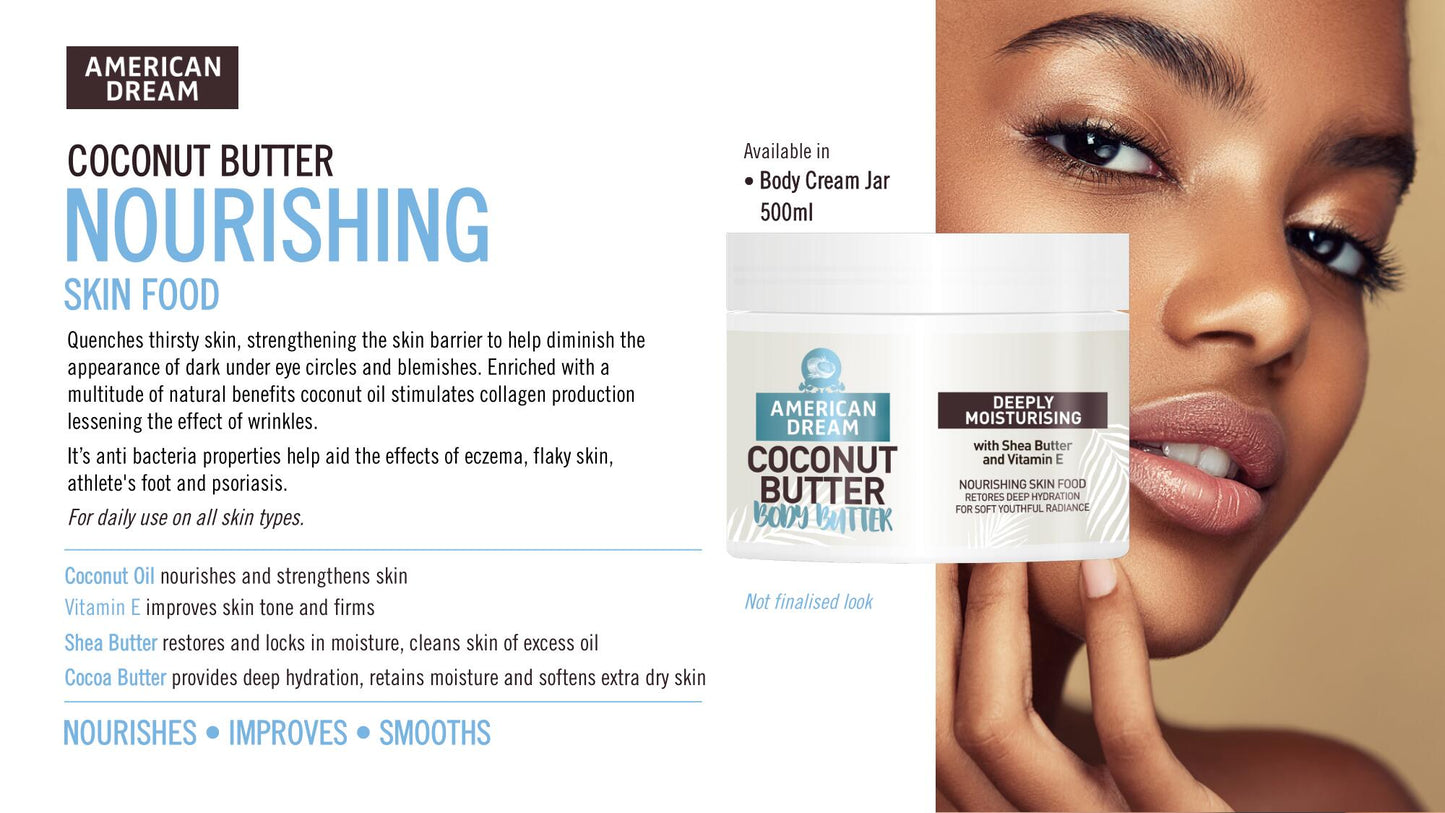 Experience the Luxurious Softness of American Dream Cocoa Butter Creams