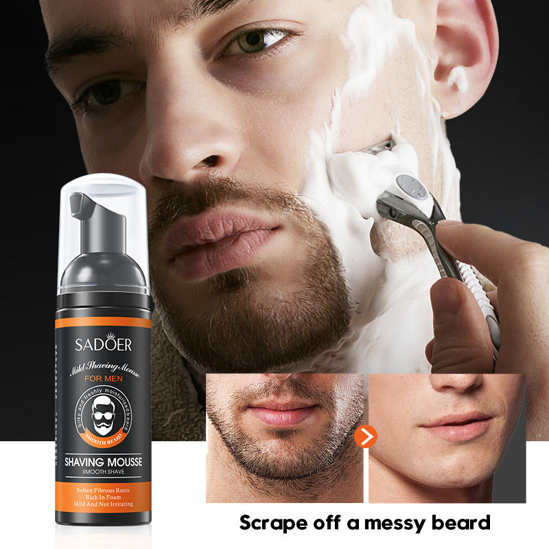 Silky Smooth Shaving Mousse Plus Face Lotion : Elevate Your Shave Game!