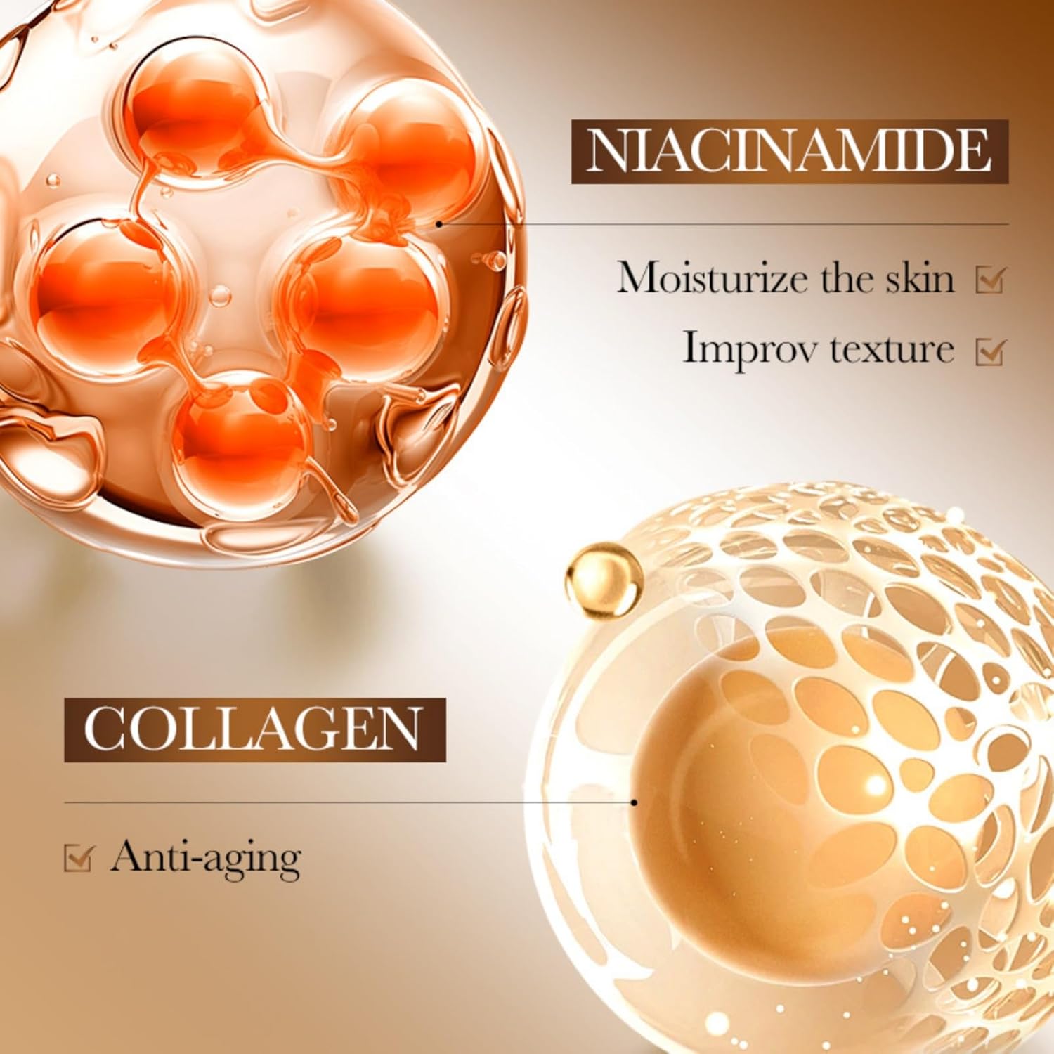 6 Pieces Collagen Skincare Combo