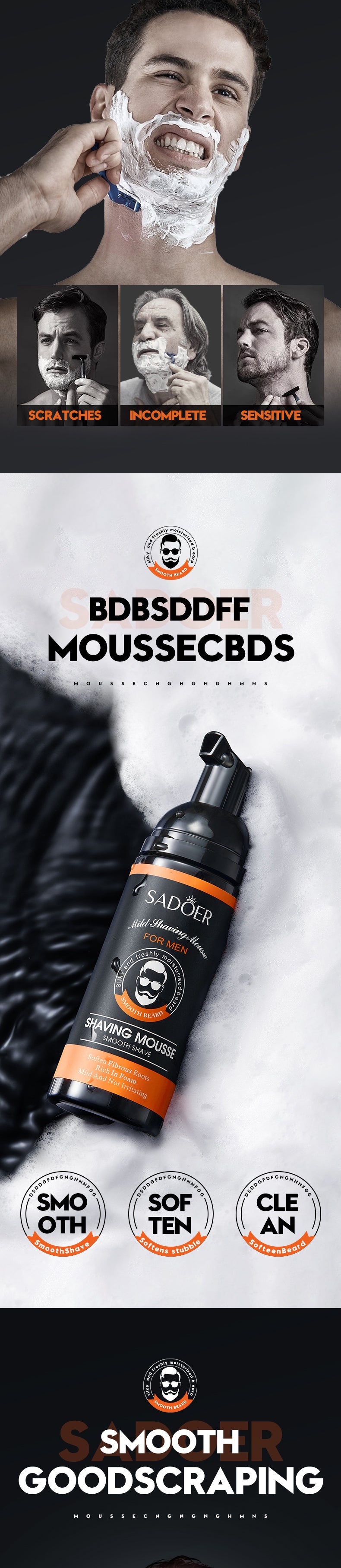 Silky Smooth Shaving Mousse Plus Face Lotion : Elevate Your Shave Game!