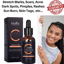 Radiant Glow Vitamin C Serum by Mabox - Brighten, Hydrate, and Rejuvenate Your Skin!