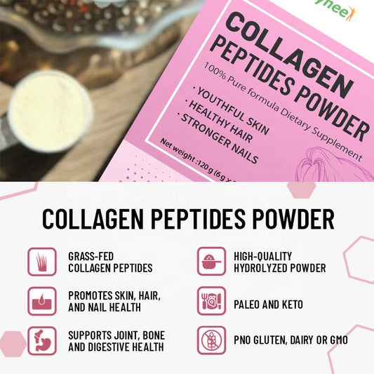Premium Collagen Peptides Powder Revitalize Your Skin, Hair, and Joints
