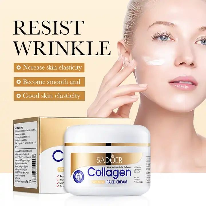 Anti-Aging Active Collagen Face Cream: Revitalize & Firm Your Skin