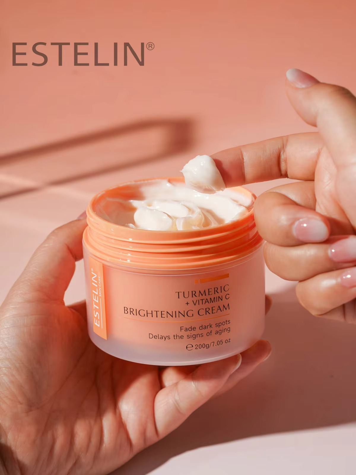 Turmeric + Vitamin C Face Cream  Brightening • Even Tone • Natural Glow. Dark Spots Corrector
