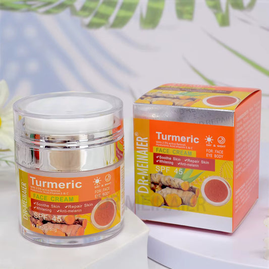 Turmeric Face Cream Antioxidant/ Anti-aging /Hydrating/Anti-Acne/Dark Spots Corrector