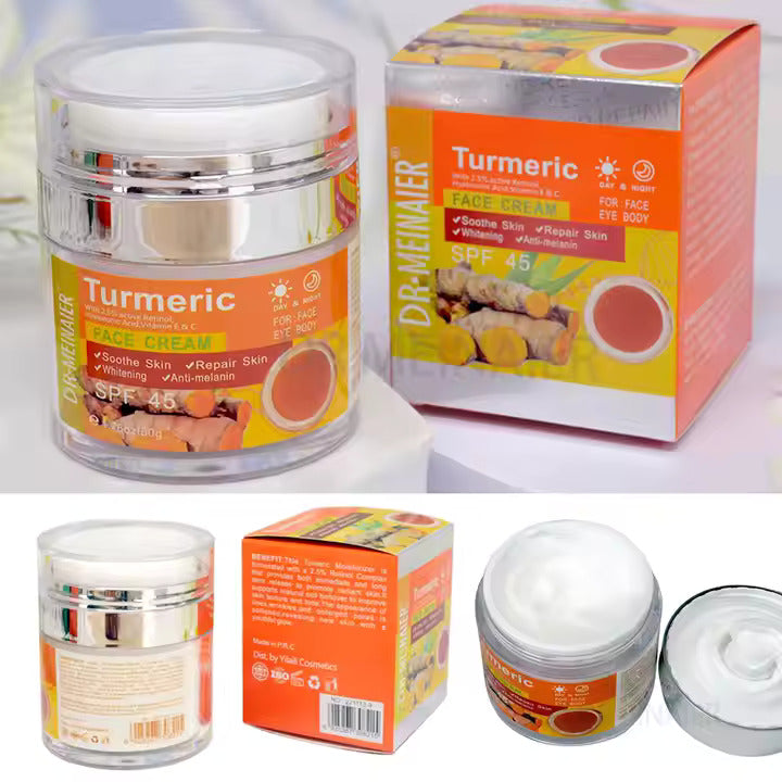 Turmeric Face Cream Antioxidant/ Anti-aging /Hydrating/Anti-Acne/Dark Spots Corrector