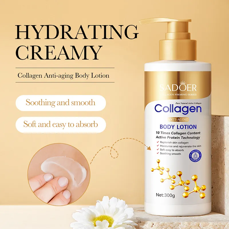 Radiant Glow Collagen Body Lotion Hydrate, Firm, and Rejuvenate Your Skin Naturally
