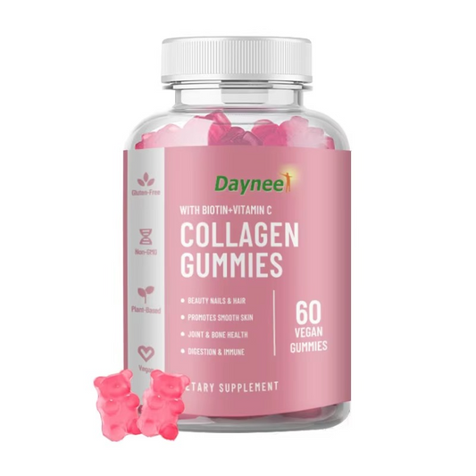 Collagen Gummies with Biotin & Vitamin C – Boost Hair, Skin & Nail Health Naturally