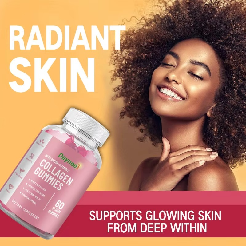 Collagen Gummies with Biotin & Vitamin C – Boost Hair, Skin & Nail Health Naturally