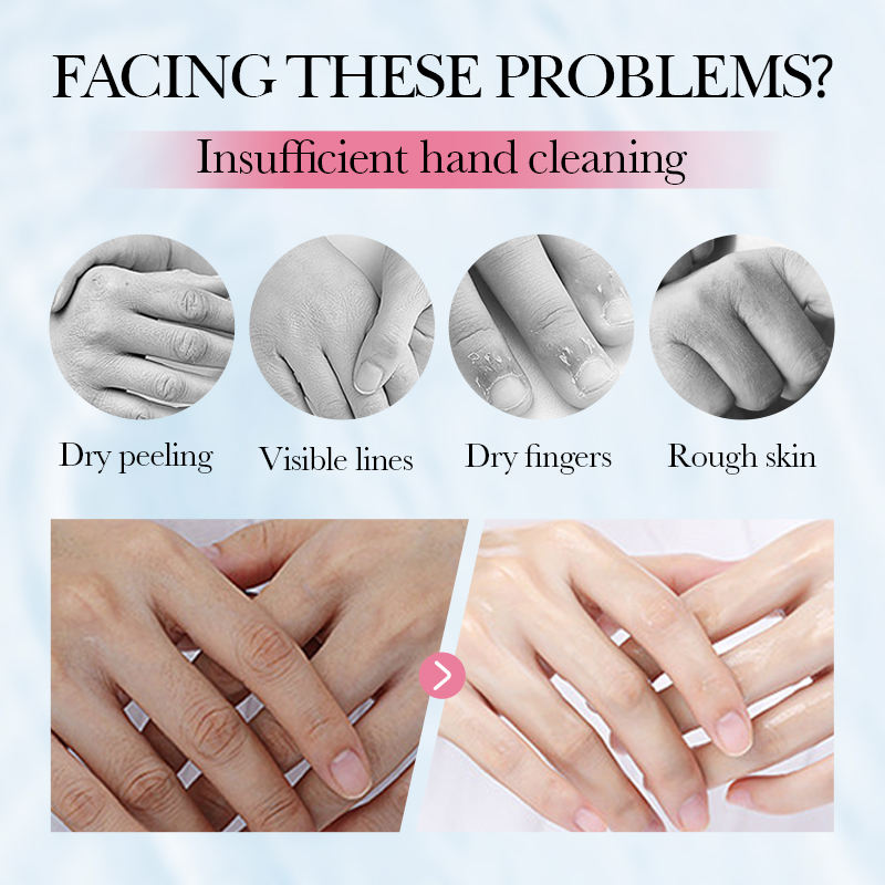 Hydrating Sakura Collagen Hand Cream for Soft-Youthful Skin, Deeply Nourishing And Moisturizing, Cherry Blossom Extract