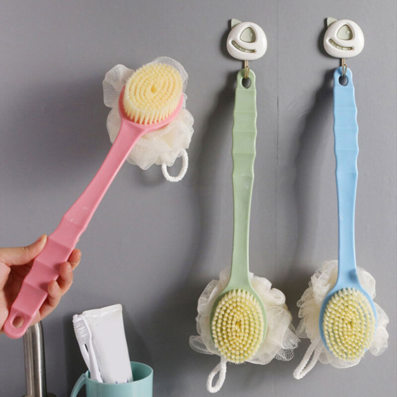 4 in 1 Bathing Accessories, Bathing Gloves, Back Scrubber, Silicone Body Scrubber