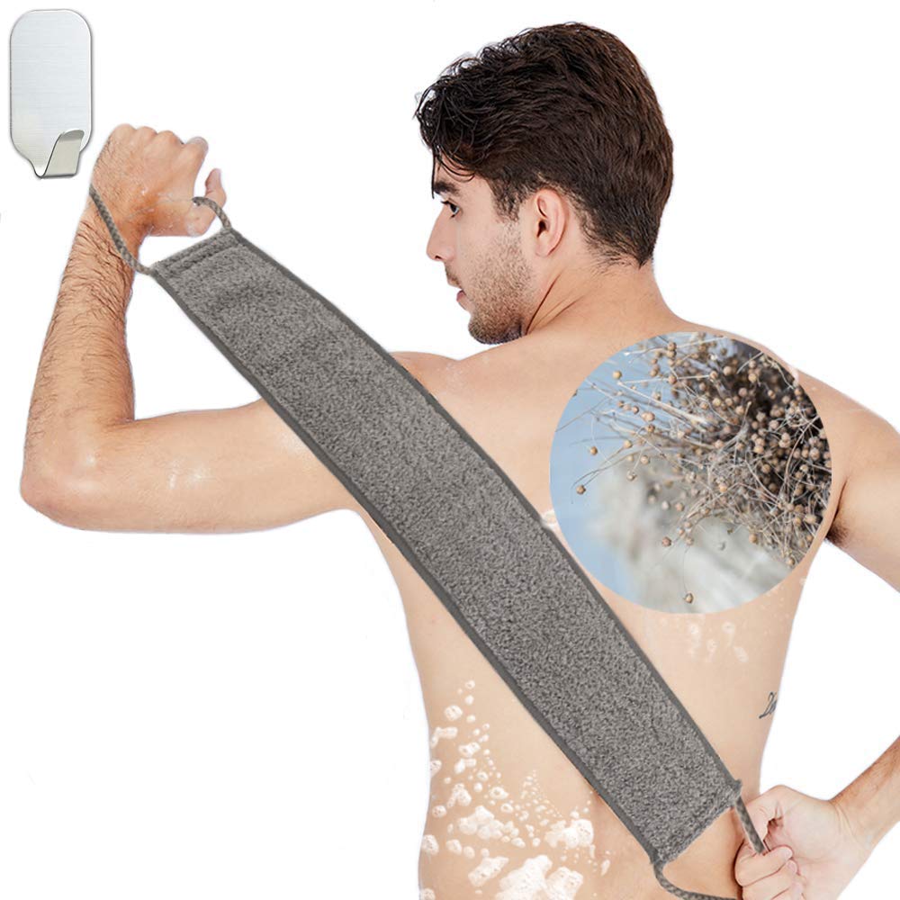 4 in 1 Bathing Accessories, Bathing Gloves, Back Scrubber, Silicone Body Scrubber