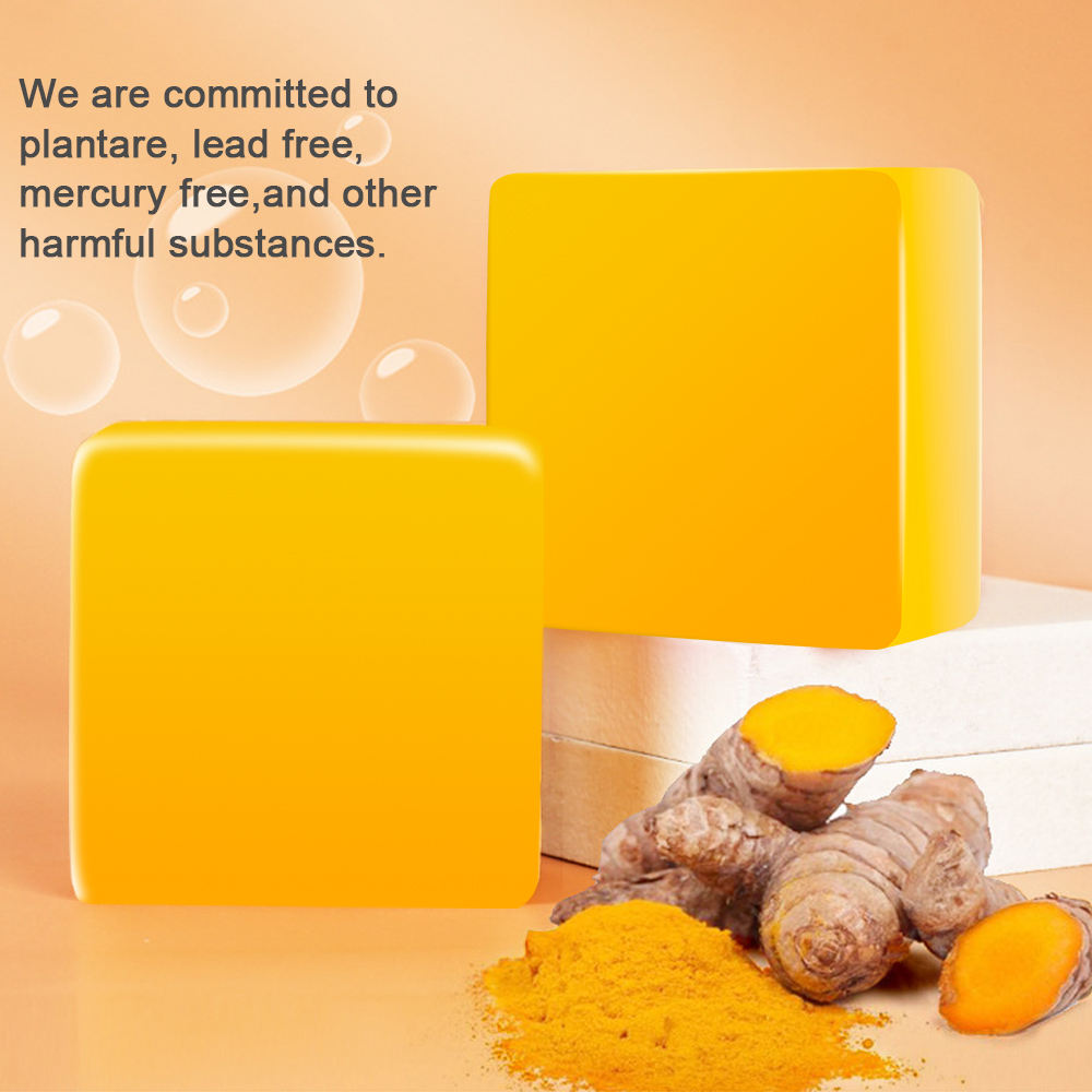 3 in 1 Pack Combo Turmeric Facial Soap: Natural Rejuvenation for Your Skin!